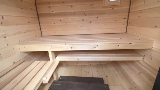 Обзор небольшой бани бочки смотреть онлайн