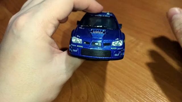 Subary Impreza. Обзор масштабной модели автомобиля.mp4 смотреть онлайн