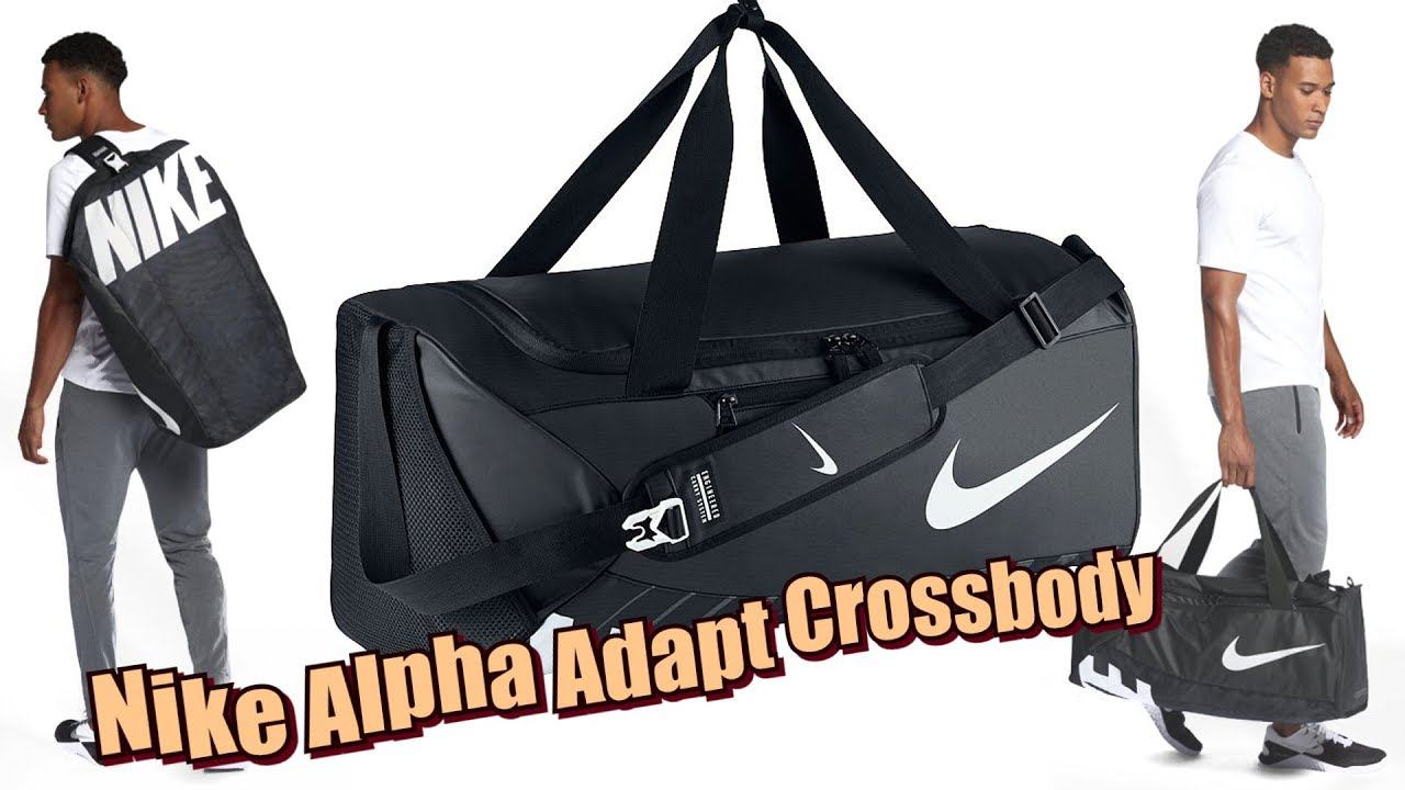 Спортивная Сумка Nike Alpha Adapt Crossbody. Не дорогая и практичная смотреть онлайн