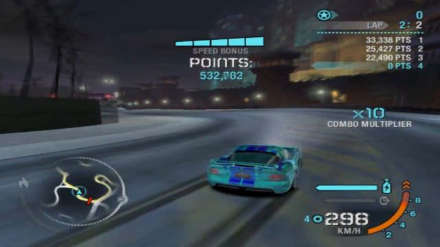 NFS Carbon Drift Starlight Strip Grip Tyres 10.170.520 [HD] смотреть онлайн