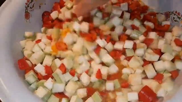 Вкусная закуска на зиму из кабачков и помидоров смотреть онлайн
