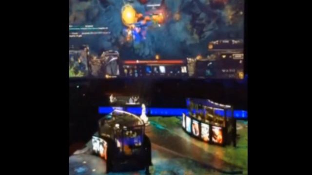 TI 5  Dota 2 Обратите внимание эффекты на сцене