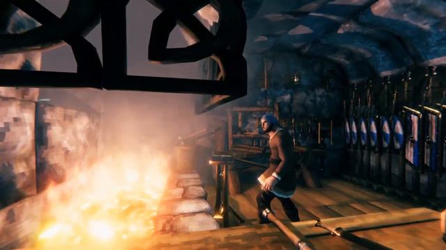 Valheim building Blacksmith Part 5 Epic city build ! смотреть онлайн