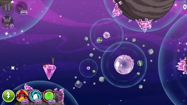 Angry Birds Space Cosmic Crystals смотреть онлайн