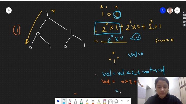 Sum of Root To Leaf Binary Numbers ?| Leetcode 1022 | Binary Tree | Bit Manipulation смотреть онлайн
