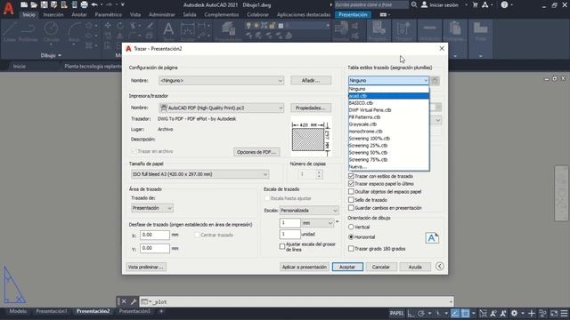 ?Como configurar el ctb para saber como imprimir FACIL en autocad - plumillas escala смотреть онлайн
