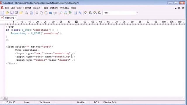 056 Undefined Index | Common PHP Errors You Will Encounter смотреть онлайн
