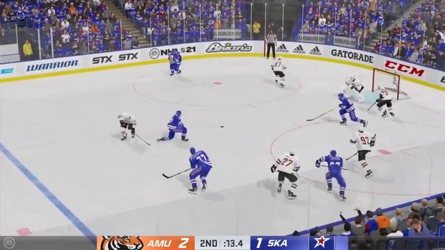 NHL 21 | SKA - Amur | KHL 21-22 Season | Extended Highlights смотреть онлайн