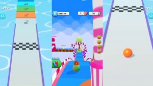 Ball Run Infinity V/s Candy Ball Run