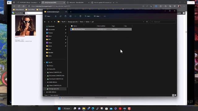 RetroBat V5 - Retro Gaming On Windows - Adding PS3