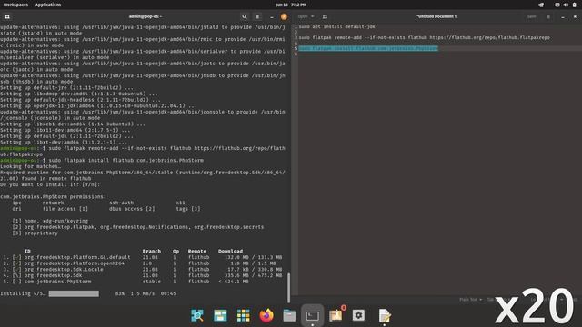How to install PhpStorm on Pop!_OS 22.04 смотреть онлайн