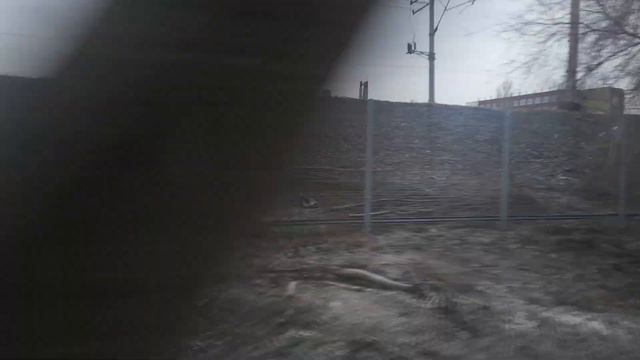 Зимний Волгоград. Трамвайный маршрут 6. "Школа номер 36" - "Ул. КИМ". Winter Volgograd. Tram route смотреть онлайн