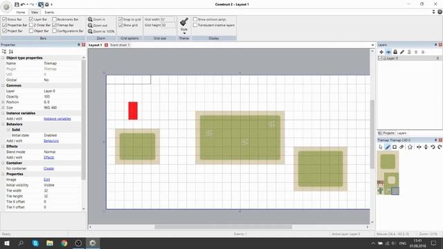 Смотрим TileMap CONSTRUCT 2 (CC2) №10 смотреть онлайн