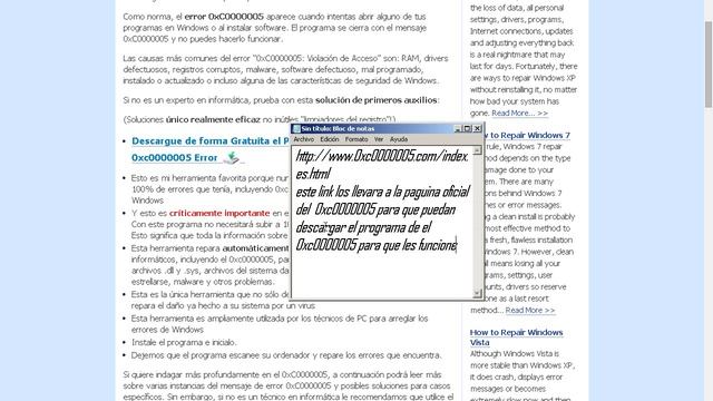 como solucionar el error 0xc0000005 para minecraft launcher ¿ por que jodia tanto? смотреть онлайн