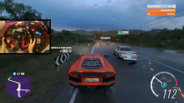 Forza Horizon 3 - Ferrari 458 Vs Lamborghini Aventador (G27 mod) смотреть онлайн