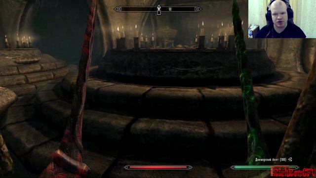 TES V: Skyrim - Anniversary Edition #175. Dragonborn - Родовая гробница храма! Теневая метка!