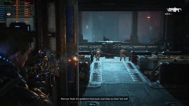 Gears 5 | RTX 2060 6gb | nvidia driver 496.76 | Ryzen 3 3100 | 16gb ram | 1080p смотреть онлайн