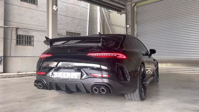 AMG GT63S. BRABUs Exhaust With FI Catless Down Pipe