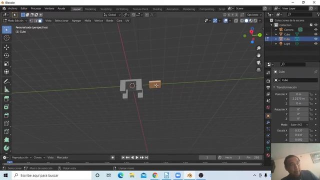 Como hacer mesa y sillas en Blender 2.9x смотреть онлайн