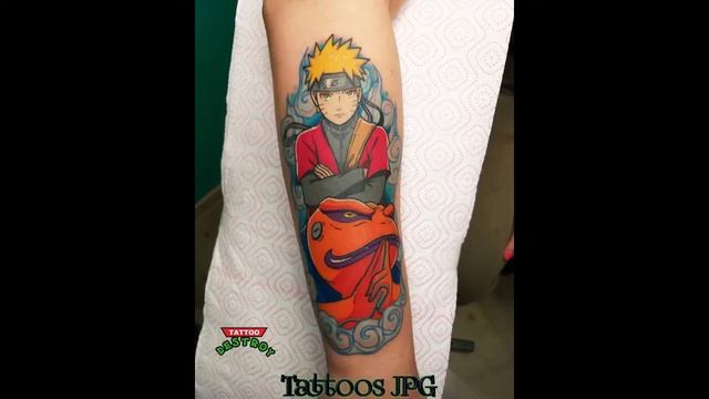 BEST UZUMAKI NARUTO TATTOOS - SPEEDRUN смотреть онлайн