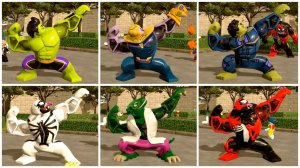 Обзор мода на больших персонажей трансформации Амадея Чо в LEGO Marvel Super Heroes 2