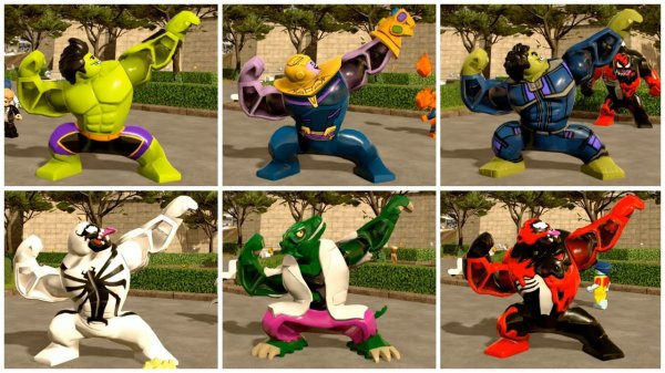 Обзор мода на больших персонажей трансформации Амадея Чо в LEGO Marvel Super Heroes 2