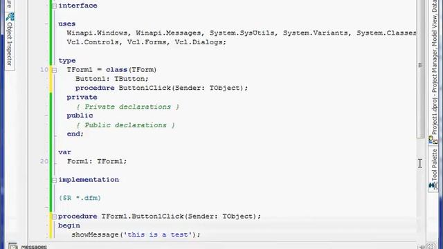 Delphi XE2: Ctrl+Shift+F смотреть онлайн