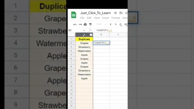 How to Find Duplicate Entries in Excel | Find Duplicates Hindi Mein | Just Click To Learn смотреть онлайн