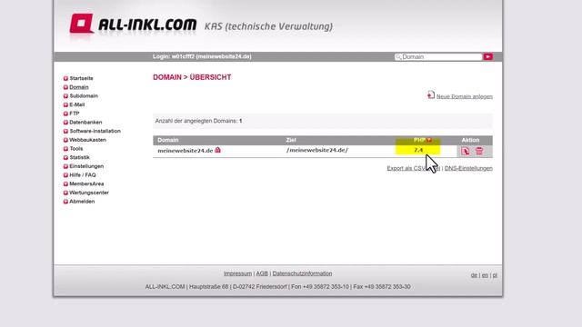 WordPress PHP Version auf 8.1 bei All-inkl.com umstellen смотреть онлайн