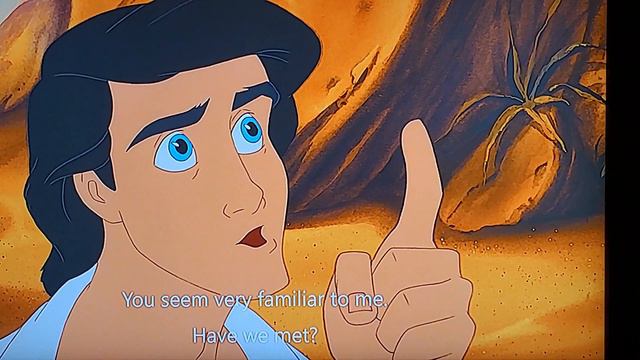 The Little Mermaid (1989)- Eric Meets Non-Speaking Ariel (HD) смотреть онлайн