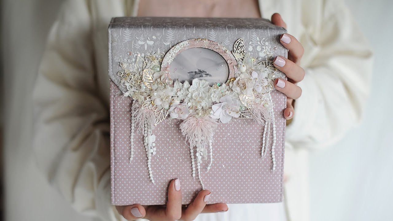 Свадебный альбом "История Любви". Скрапбукинг смотреть онлайн