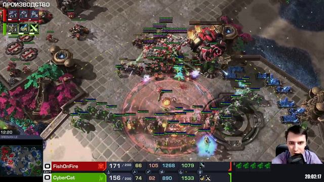 ЛУЧШАЯ ИГРА! 🏆ЛИГИ ДОБРА Starcraft 2 смотреть онлайн