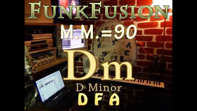 Dm Minor (FunkFusion M.M. = 90) One Chord Jam Vamp смотреть онлайн