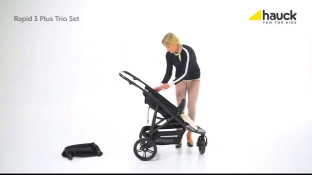 Hauck Sistema Combinato con Passeggino, Navicella e Oveto Rapid 3 Plus Trio смотреть онлайн