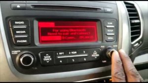 KIA SORENTO BLUETOOTH CONNECTION TUTORIAL