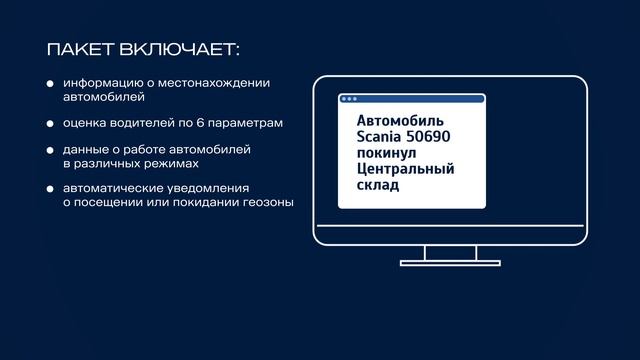 Пакет "Контроль" и "Контроль+" - Система Управления Автопарком (FMS) смотреть онлайн