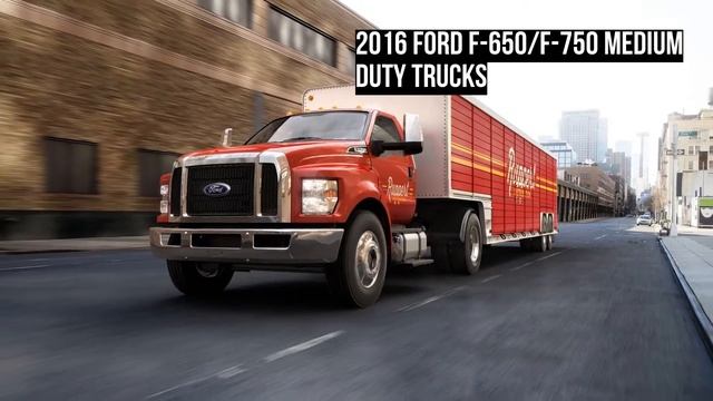 2016 Ford F-650/F-750 Medium Duty Trucks смотреть онлайн