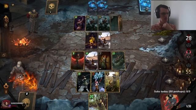 GWENT 10.7 | CintrianLion's AGLAIS HANBUFF | ST INVIGORATE DECK смотреть онлайн