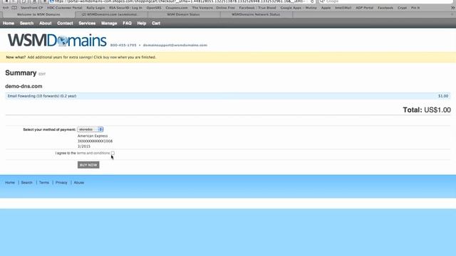 WSMDomains Domain URL and Email Forwarding Demo смотреть онлайн