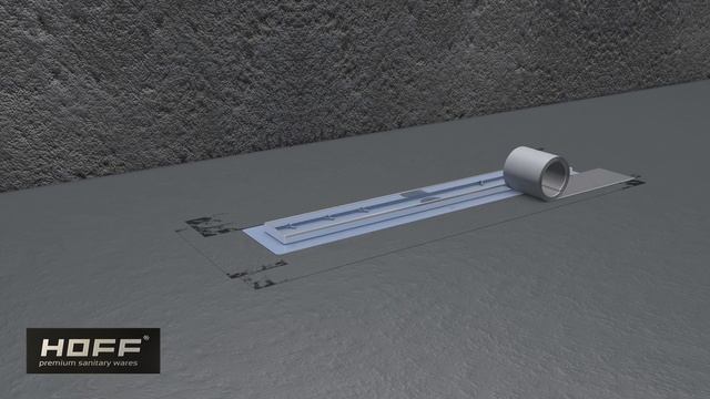 HOFF SMARTLINE LINEAR SHOWER DRAIN. Пошаговая инструкция по установке линейного слива для душа смотреть онлайн