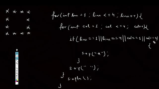 Hollow Square Pattern in Java @NoobCodes07 || #javapattern || #javatutorial || #javaprogramming || смотреть онлайн