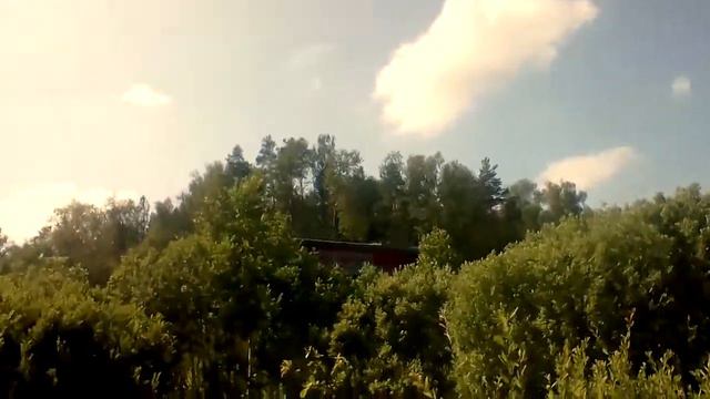 Тепловоз едет через трубочку. Линия Ковров-Муром смотреть онлайн