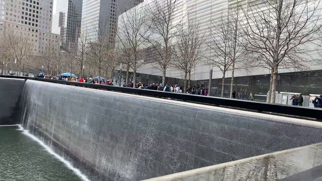 NYC- World Trade Center Memorial 4K