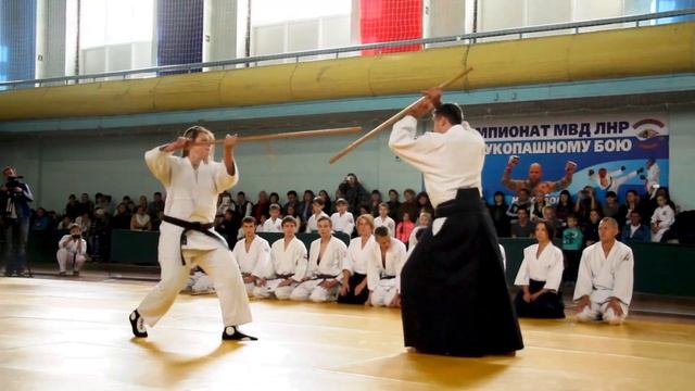 Первый городской открытый фестиваль Айкидо в Луганске 2016 смотреть онлайн
