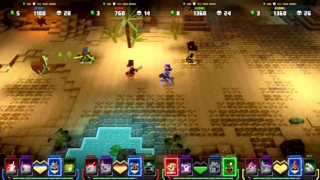 Minecraft Dungeons Arcade - Game Attract Mode смотреть онлайн