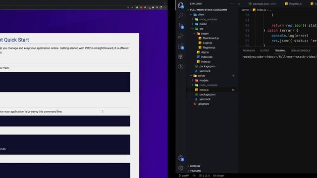 Build and Deploy a MERN Stack Application | Complete MERN Stack Tutorial смотреть онлайн