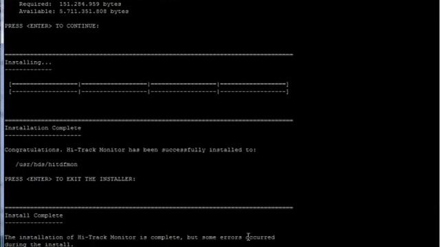 Instalar Hitrack Monitor 7 0 en Oracle Linux 6 5 смотреть онлайн