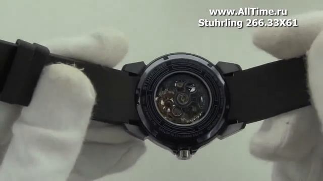 Мужские наручные швейцарские часы Stuhrling 266.33X61 смотреть онлайн