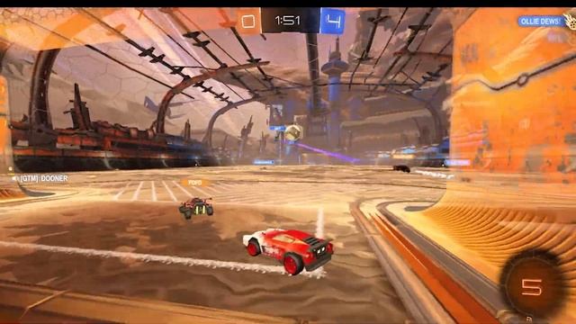 Rocket League but I cast while I play and teammates react смотреть онлайн