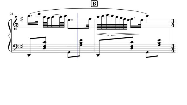 Gnossienne N.5 - E. Satie, Piano, Sheet Music смотреть онлайн
